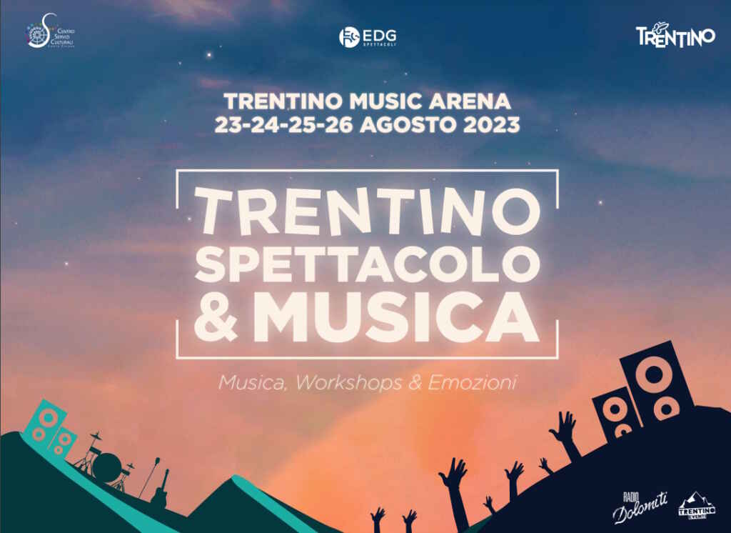 “Trentino Spettacolo e Musica” alla Trentino Music Arena. Note organizzative per la prima giornata di workshop e live