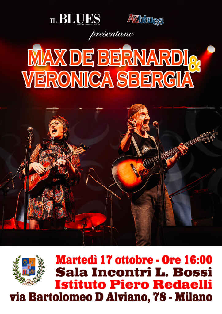 MAX & VERONICA: IL BLUES IN RSA PER STIMOLARE LA MEMORIA DEGLI ANZIANI DELL’ISTITUTO GERIATRICO GOLGI – REDAELLI